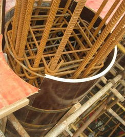 鲁森建材畅销建筑圆模板 河南木质圆模板